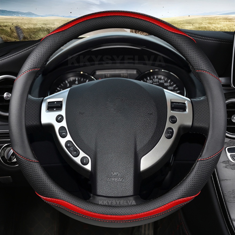 พวงมาลัยรถสําหรับ Nissan Qashqai 2007-2015 Rogue X-Trail 2008-2013 NV200 2009-2016 Sentra 2007-2012 