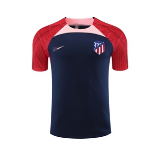 เสื้อกีฬาแขนสั้น คอกลม ลายทีม Atletico Madrid 24 พลัสไซซ์