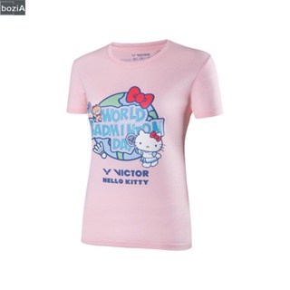 เสื้อกีฬาแบดมินตัน VICTOR KITTY T-KT301