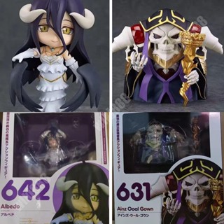 โมเดลฟิกเกอร์ Nendoroid Overlord 642 Albedo 631 Ainz Ooal Gown ของเล่นสําหรับเด็ก