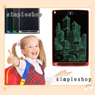 Simple แท็บเล็ตวาดภาพกราฟฟิค ดิจิทัล หน้าจอ Lcd 8.5 นิ้ว 5 สี เพื่อการเรียนรู้เด็ก
