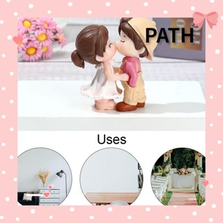 Path anc คู่รัก น่ารัก งานแต่งงาน ขนาดเล็ก เครื่องประดับตกแต่ง