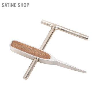  SaTine Shop เครื่องมือหนีบลวดแบบแมนนวลตัวปรับความตึงท่อมัลติฟังก์ชั่นสแตนเลสสำหรับการบำรุงรักษาท่อภายในบ้าน