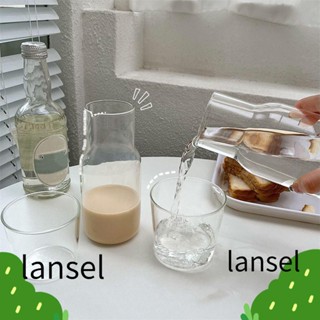 LANSEL แก้วน้ํา แบบชั้นเดียว สไตล์นอร์ดิก มินิมอล สําหรับใส่เครื่องดื่ม นม