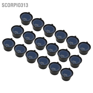 Scorpio313 18PCS เข็มสักแบบใช้แล้วทิ้ง Dip ถ้วยทำความสะอาด Tattoo Tip Foam Rinse Cup Clean Supplies