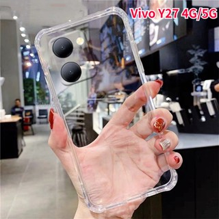 เคสโทรศัพท์มือถือ ซิลิโคนนิ่ม แบบใส กันกระแทก สําหรับ Vivo Y36 2023 Y27 Y35+ Y36 Y78 Y78+ Y3 6 Y36 4G 5G 2023