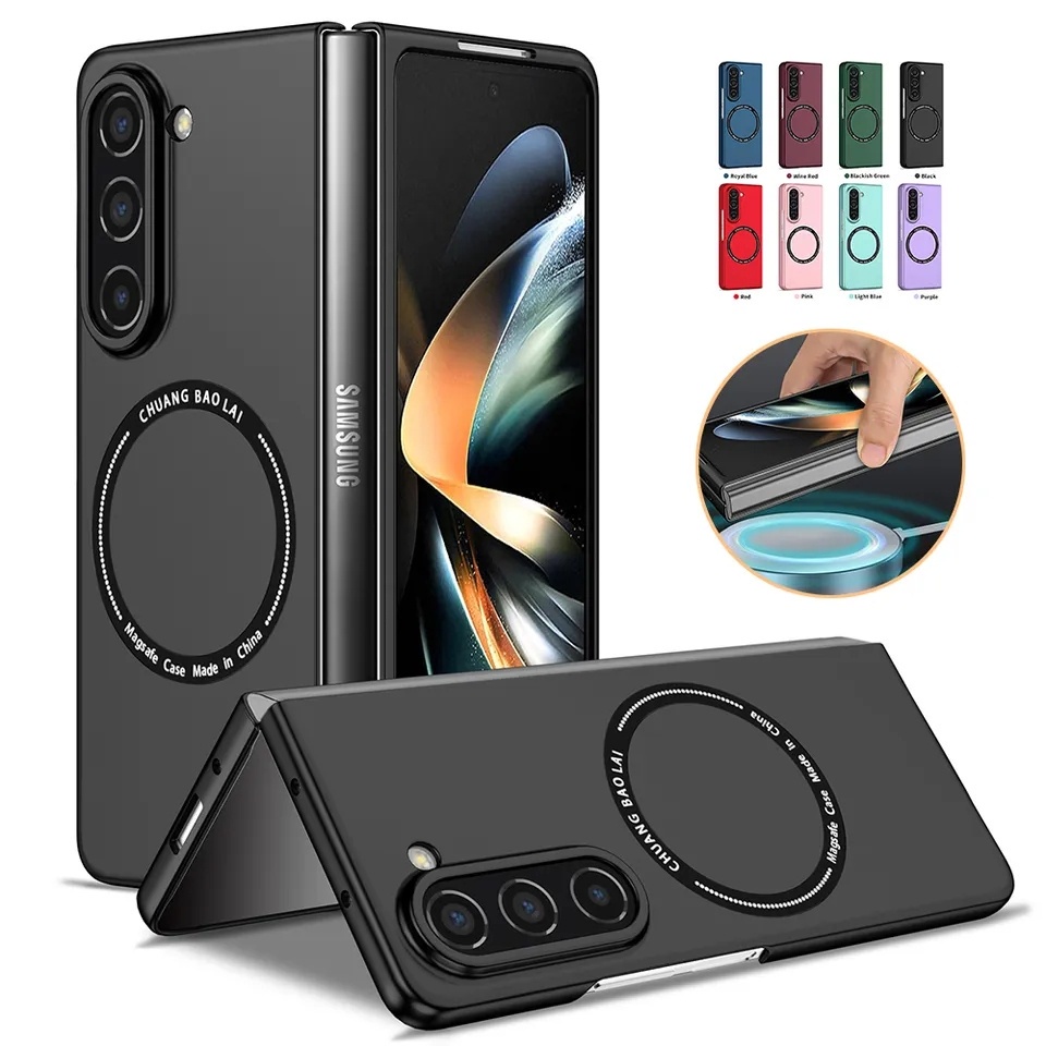 Case Slim Matte Magsafe Hard Samsung Galaxy Z Fold 5G Ultra Thin Fit Full Protection Back Front Cover ORIGINAL