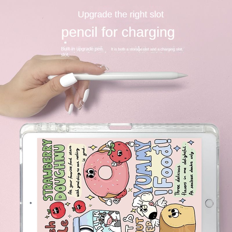 [Air 4 10.9] เคสแท็บเล็ต Tpu กันตก พับได้ สําหรับ iPad 2021 Pro 11 Dessert Gen 10 2022 10.9 gen9 8 7 Gen 10.2 gen5 6 Air1 2 9.7 Mini 6 mini4 5 - รูปที่ 5