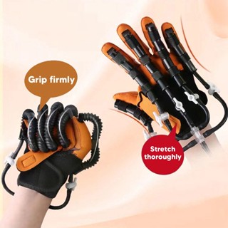 Watching You ถุงมือพักฟื้นเดี่ยว Orthosis กายภาพวาล์วอากาศสำหรับหุ่นยนต์ฟื้นฟูนิ้วขนาด M