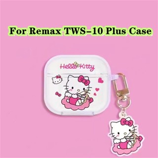 【Case Home】เคสหูฟัง แบบนิ่ม ลายการ์ตูนน่ารัก สําหรับ Remax TWS-10 Plus Remax TWS-10 Plus