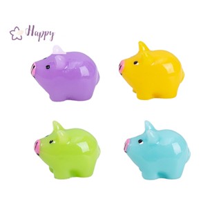 &lt;Happybay&gt; ฟิกเกอร์หมูน่ารัก สร้างสรรค์ สําหรับตกแต่งบ้าน สวน งานฝีมือ DIY ลดราคา 5 ชิ้น