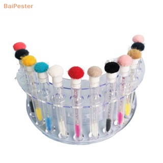 [BaiPester] หลอดมาสคาร่า ปอมปอม แบบใช้แล้วทิ้ง นํากลับมาใช้ใหม่ได้ แปรงปัดขนตา สปูลลี่ ต่อขนตา เครื่องมือแต่งหน้า แบบใช้แล้วทิ้ง ผู้หญิง ของขวัญ อุปกรณ์ความงาม