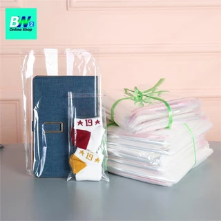 *ออกใบกำกับภาษีได้* ซองพลาสติก OPP ใส มีเทปกาว ราคาถูก!! (รวมขนาดเล็ก) (แพ็ค 100) ถุงแก้วฝากาว