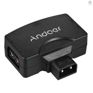 [XS] Andoer D-Tap to 5V USB อะแดปเตอร์เชื่อมต่อ สําหรับแบตเตอรี่กล้องวิดีโอ V-Mount