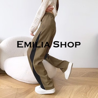 EMILIA SHOP  กางเกงขายาว กางเกงขายาวผู้หญิง สไตล์เกาหลี  fashion ทันสมัย Comfortable ทันสมัย A90M0AF 36Z230909