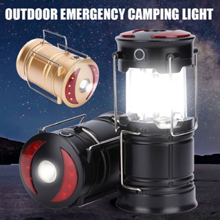 New Outdoor Emergency Camping Light USB Rechargeable Flashlight Car Tent Light