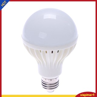 {xiapimart} หลอดไฟ LED E27 3W Smart PIR อินฟราเรด ตรวจจับการเคลื่อนไหว มีเซ็นเซอร์เสียง