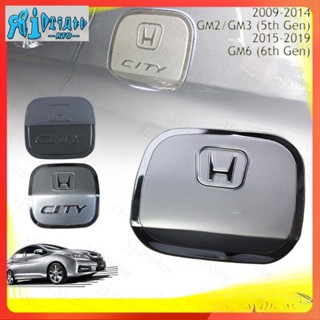 Rto 2009-2019 ฝาครอบถังน้ํามันเชื้อเพลิง สเตนเลส สําหรับ Honda City GM2 GM3 GM6