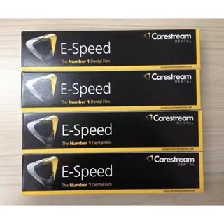 Carestream Kodak D-Speed &amp; E-Speed ฟิล์ม X-Ray สําหรับทันตกรรม ห้องมืด วัสดุทันตกรรม