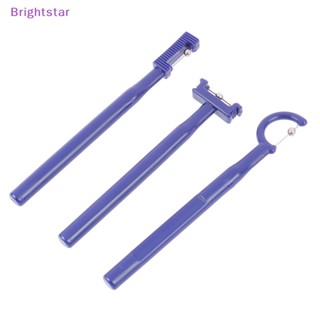 Brightstar 3 ชิ้น เด็ก ลิ้น ปลาย ทวิภาคี เครื่องมือยกระดับ ลิ้น ปลาย ออกกําลังกาย ช่องปาก ใหม่