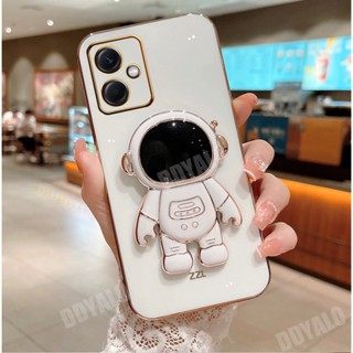 เคสโทรศัพท์มือถือ แบบนิ่ม ลายนักบินอวกาศ มีป็อบอัพ พับได้ สําหรับ VIVO Y27 Y78 4G 5G Y02t 2023