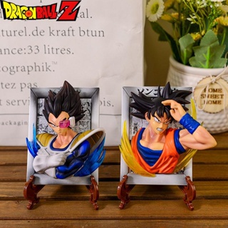 โมเดลฟิกเกอร์ PVC อนิเมะดราก้อนบอล Son Goku Vegeta ขนาด 10 ซม. เหมาะกับของที่ระลึก สําหรับตกแต่งโต๊ะ เก็บสะสม ของขวัญเด็ก