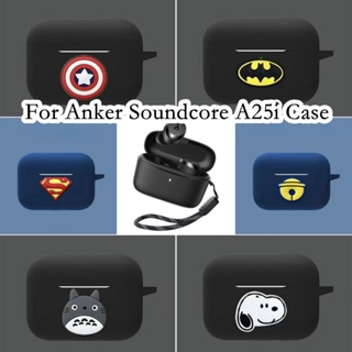 【Case Home】เคสหูฟัง แบบนิ่ม ลายการ์ตูนมินิมอล สําหรับ Anker Soundcore A25i A25i