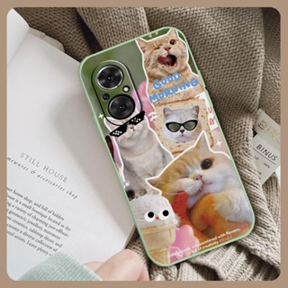 Skin feel silicone soft shell Phone Case For Huawei Honor50 SE Cartoon Lens package cute phone case Skin-friendly feel