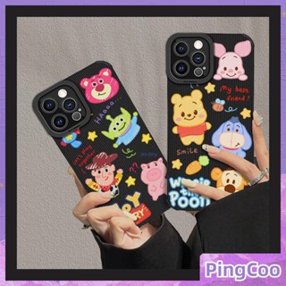 Pingcoo - เข้ากันได้สำหรับ เคส iphone 11 เคสไอโฟน เคสไอโฟน11 สำหรั เคสโทรศัพท์แบบนิ่มกันกระแทกวีเนียร์เม็ดแนวตั้งสีดำป้องกันกล้องตลกการ์ตูนหมูเข้ากันได้กับ iPhone 14 13 PRO MAX 12 PRO MAX XS XR สูงสุด 7 8Plus