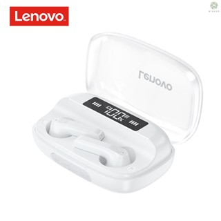 [DZ]Lenovo Qt81 หูฟังไร้สาย BT 5.0 ควบคุมแบบสัมผัส แบตเตอรี่ 1200mAh พร้อมไมโครโฟน กันเหงื่อ สําหรับเล่นกีฬา