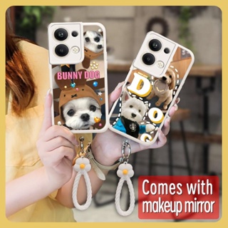 Mirror surface interest Phone Case For OPPO Reno9 Pro+ 5G/Reno9 Pro Plus trend Heat dissipation tulip lovely flower