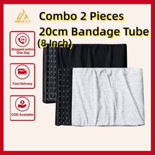 Combo สายรัดหน้าอก แบบใส 8 นิ้ว 20 ซม. 2 ชิ้น