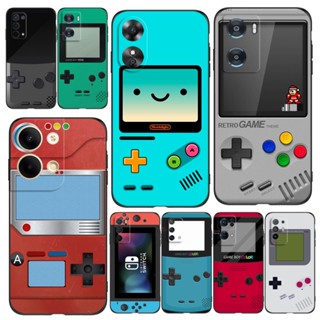 เคสโทรศัพท์มือถือ ซิลิโคนนิ่ม Tpu ลายการ์ตูนเกม สีดํา สําหรับ OPPO A94 5G 4G Reno 5 Z Reno4 Lite F17 Pro