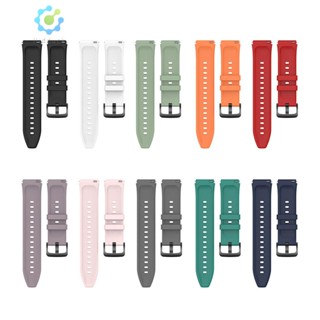 สายนาฬิกาข้อมือซิลิโคน 22 มม. แบบเปลี่ยน สําหรับ Xiaomi MI Watch S1 Active Watch Color 2 [Hidduck.th]