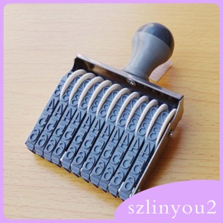 [szlinyou2] แสตมป์ยาง ตัวเลข 11 วง สําหรับทําปฏิทิน การ์ด DIY