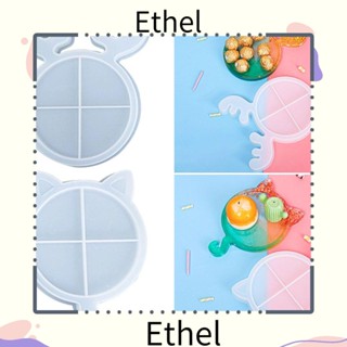 Ethel1 ถาดแม่พิมพ์เรซิ่น อีพ็อกซี่ รูปกวาง คริสต์มาสน่ารัก สําหรับทําขนม