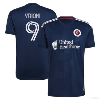 เสื้อยืดแขนสั้น ลายทีมชาติฟุตบอล Giacomo Vrioni New England Revolution พลัสไซซ์ 2023 MLS