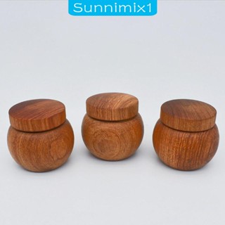 [Sunnimix1] โหลใส่อาหารนกแก้ว แบบไม้เนื้อแข็ง ขนาดเล็ก กลาง สําหรับฝึกนกแก้ว