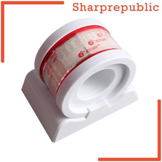 [Sharprepublic] เทปสติกเกอร์ปิดผนึก พร้อมขาตั้ง สําหรับถ้วยกาแฟ แก้วน้ําผลไม้ กระดาษคราฟท์