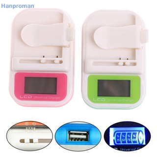 Hanproman&gt; ที่ชาร์จโทรศัพท์มือถือ หน้าจอ LCD พอร์ต USB สําหรับโทรศัพท์มือถือ