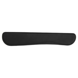 【yunhai】Black Gel Wrist Rest Support Comfort Pad for PC Keyboard Raised Platform Hands