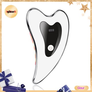 Giaurz เครื่องนวดใบหน้าไฟฟ้า แบบชาร์จ USB กําจัดริ้วรอย