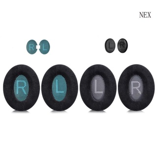 Nex แผ่นรองหูฟัง แบบนิ่ม ใส่สบาย สําหรับ QC35 QC25 QC15