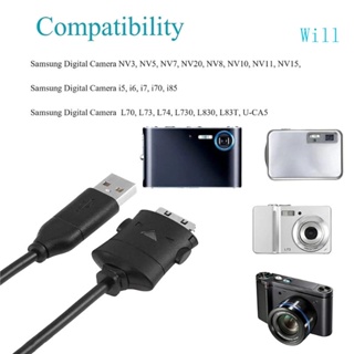 Will สายชาร์จ USB SUC-C2 น้ําหนักเบา สําหรับกล้อง NV3 NV5 NV7