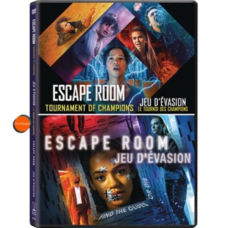 หนังแผ่น 4K Escape Room 1-2 Collection กักห้อง เกมโหด 1-2 4K เสียงไทย (เสียง อังกฤษ ซับ ไทย/อังกฤษ ( ภาค 1 มีเสียงไทยด้ว