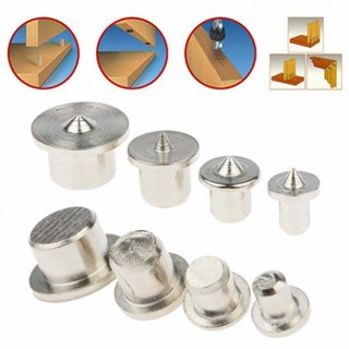 ⚡NEW 8⚡Dowel Centre Point 8 pcs Chrome plating Solid 6mm 8mm 10mm Points Pin Wood