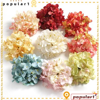 Popular ดอกไฮเดรนเยียประดิษฐ์ 11 ซม. สําหรับตกแต่งสวน DIY 3 ชิ้น