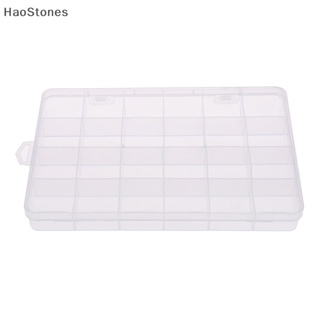 Haostones กล่องพลาสติก 24 ช่อง สําหรับใส่เครื่องประดับ ลูกปัด
 Th