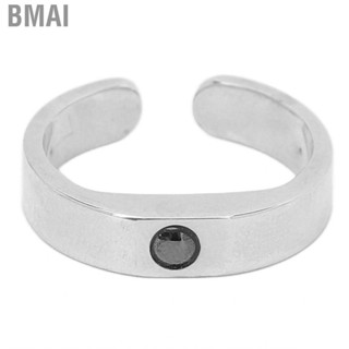 Bmai Acupressure Snoring Ring  Reusable Prevent Painless Adjustable Titanium Steel for Home