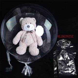 Alisondz Bobo ลูกโป่งพีวีซี 30 นิ้ว 2 ชิ้น สําหรับตกแต่งตุ๊กตา ดอกไม้ ขนม งานแต่งงาน